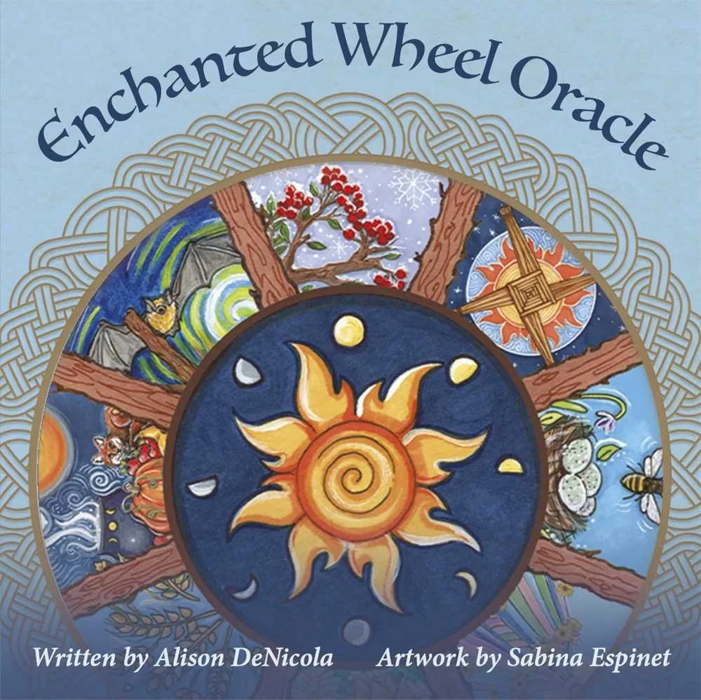 Us Games Systems Enchanted Wheel orakulo kortos: metų rato magija ir savęs pažinimas