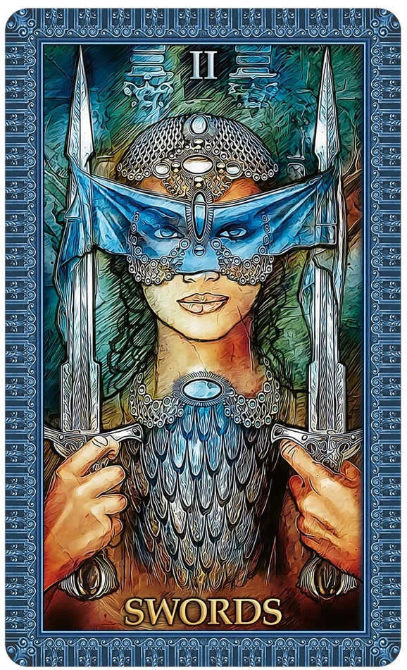 Us Games Systems Encore Tarot – Ciro Marchetti taro kaladė su vadovu, 82 kortos