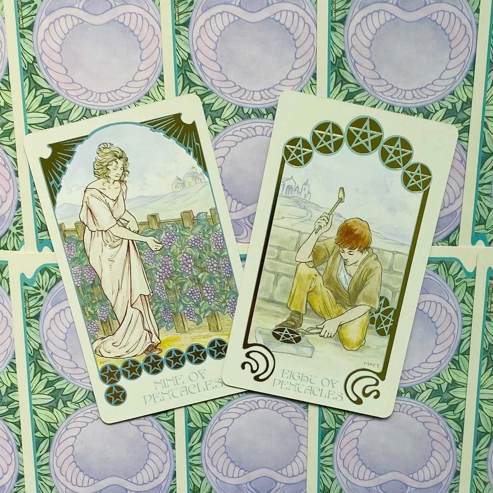 US Games Systems Ethereal Visions: Illuminated Taro Kortos