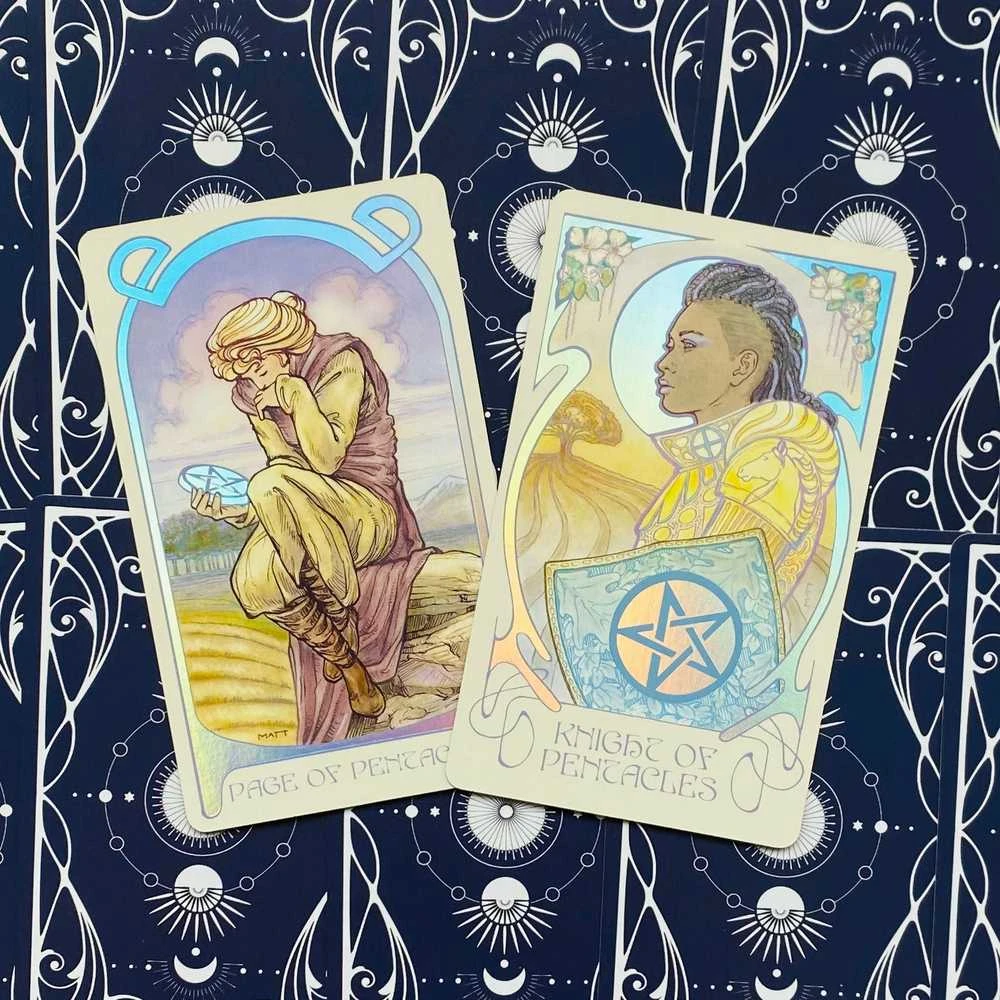 US Games Systems Ethereal Visions Tarot: Luna Edition Taro Kortos
