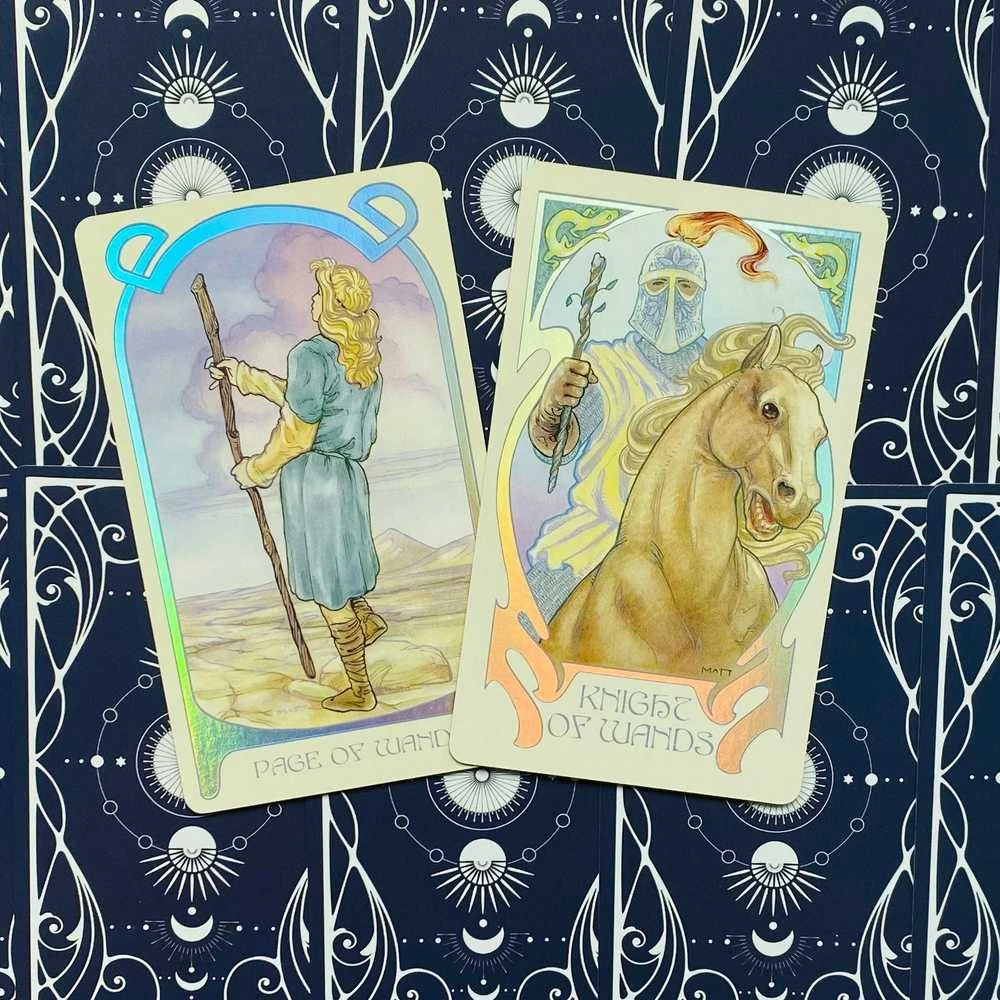 US Games Systems Ethereal Visions Tarot: Luna Edition Taro Kortos