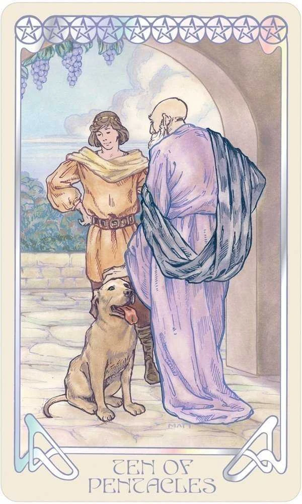 US Games Systems Ethereal Visions Tarot: Luna Edition Taro Kortos