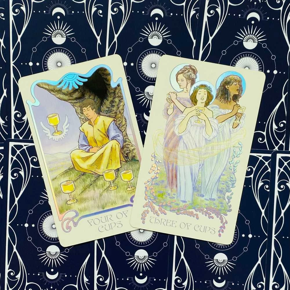US Games Systems Ethereal Visions Tarot: Luna Edition Taro Kortos