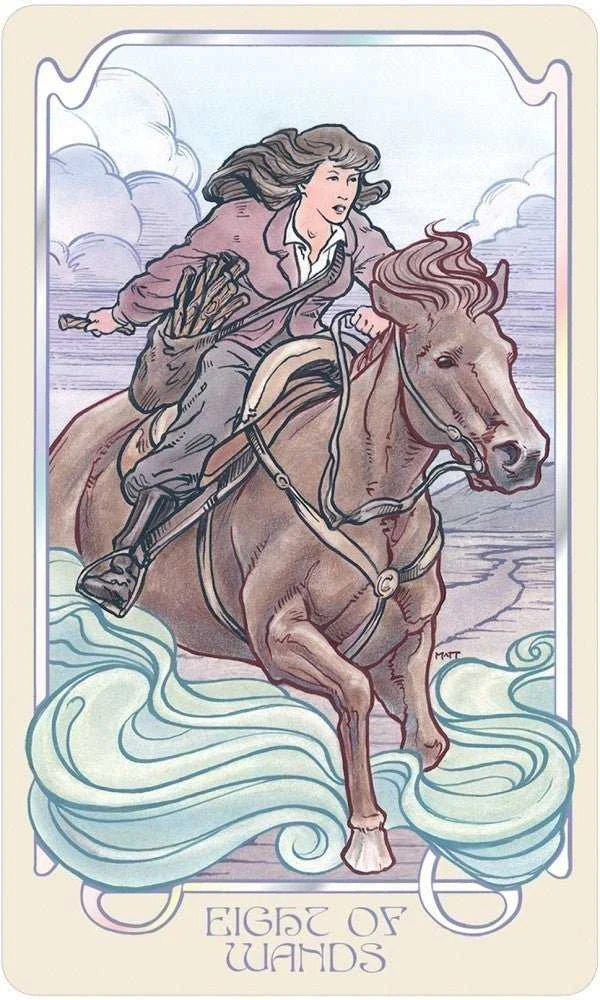 US Games Systems Ethereal Visions Tarot: Luna Edition Taro Kortos