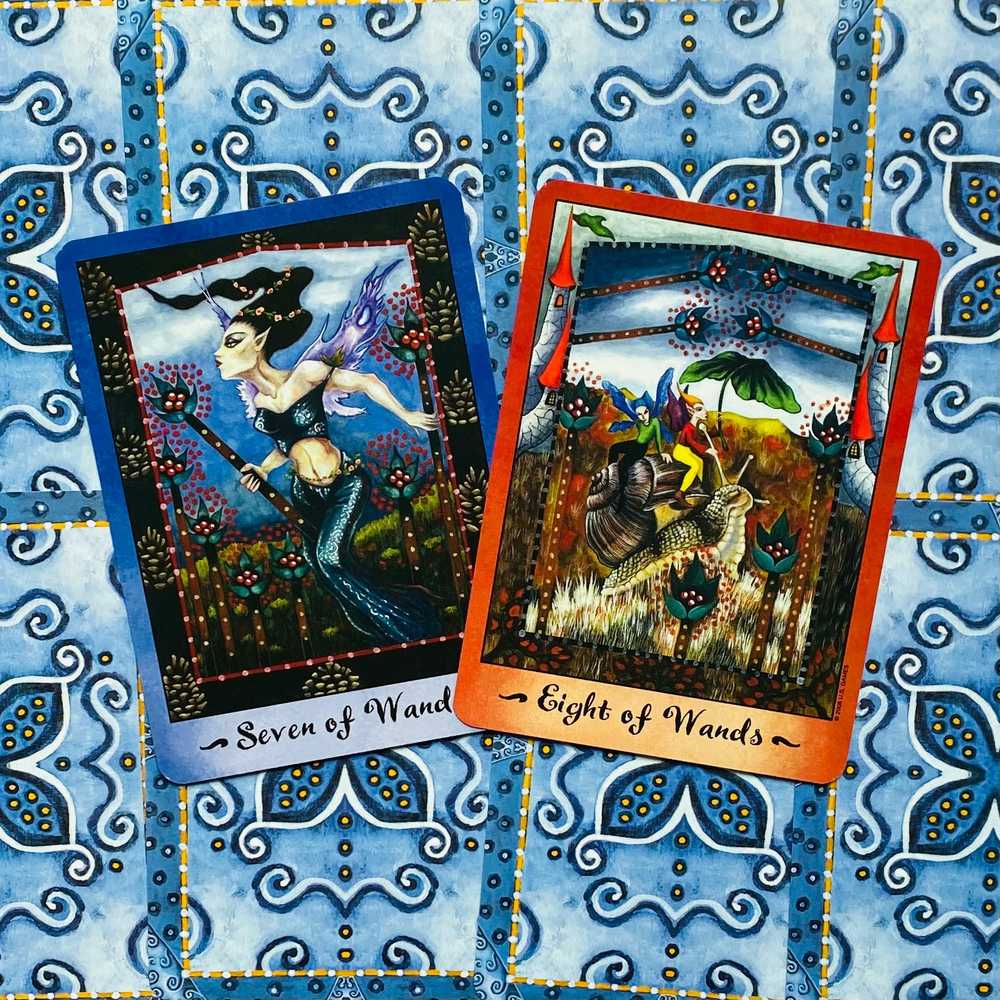 US Games Systems Faerie Tarot Kortos