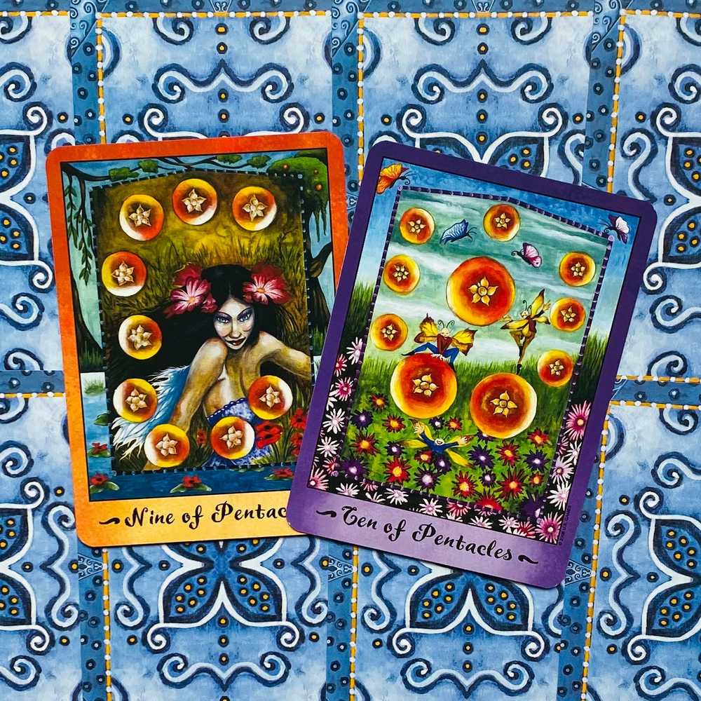 US Games Systems Faerie Tarot Kortos