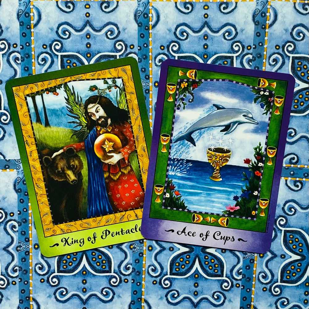 US Games Systems Faerie Tarot Kortos