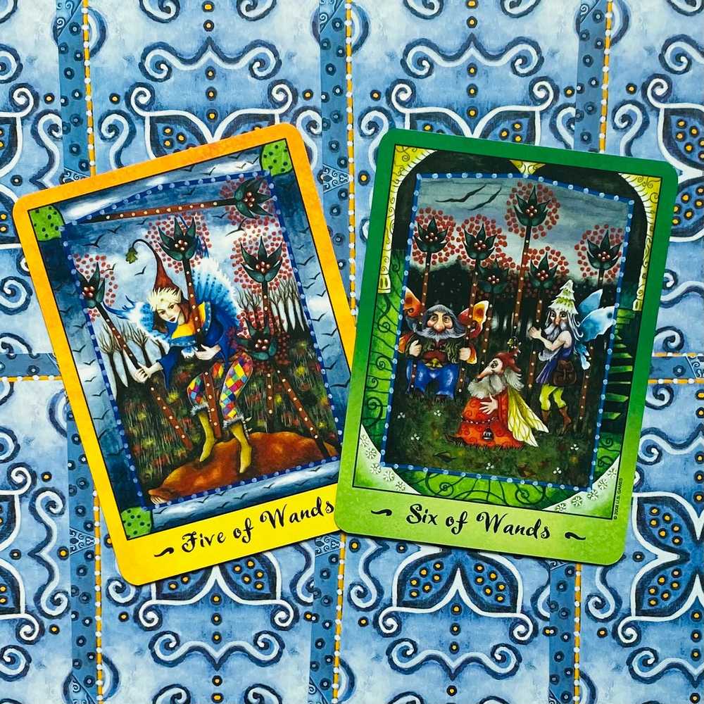 US Games Systems Faerie Tarot Kortos