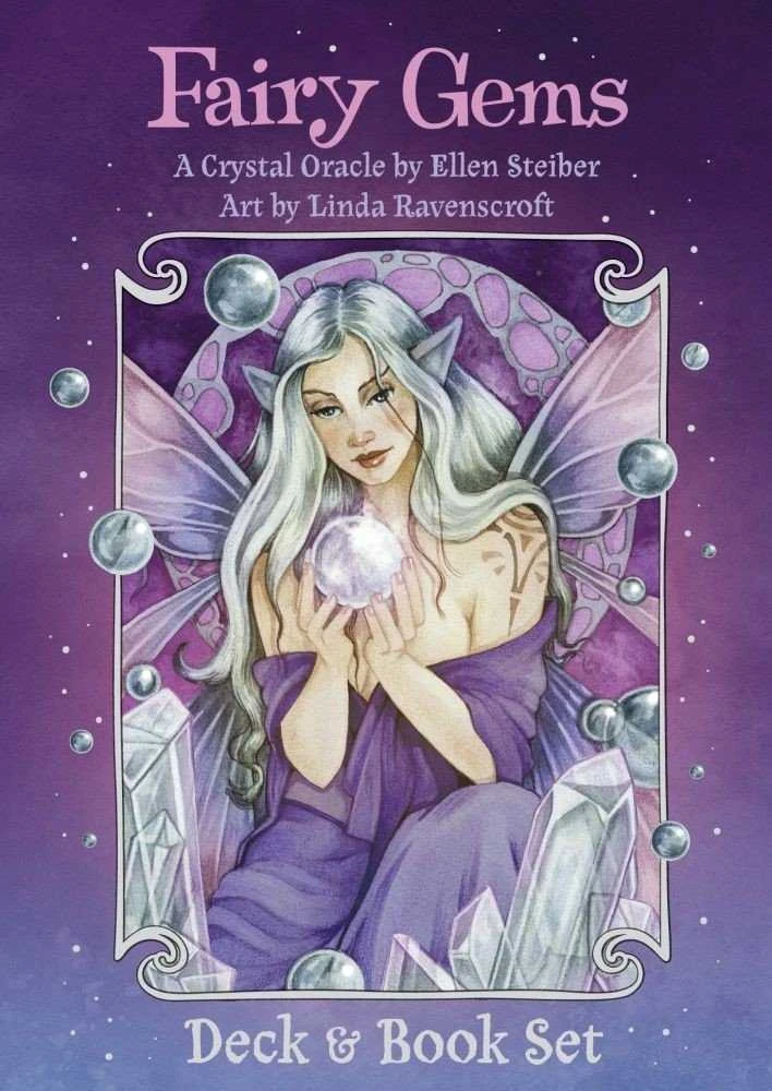 US Games Systems Fairy Gems A Crystal Oracle Kortų Ir Knygos Rinkinys