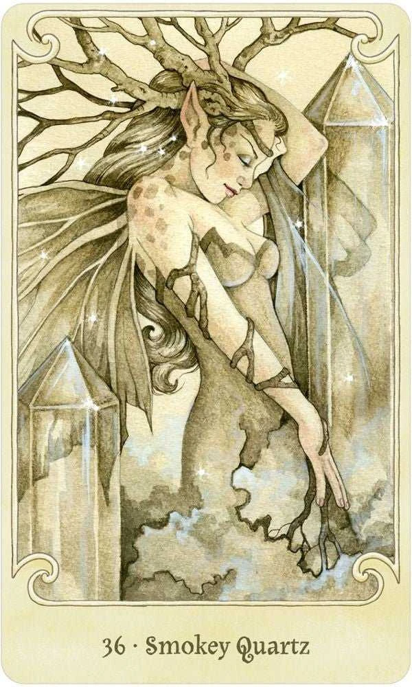US Games Systems Fairy Gems A Crystal Oracle Kortų Ir Knygos Rinkinys