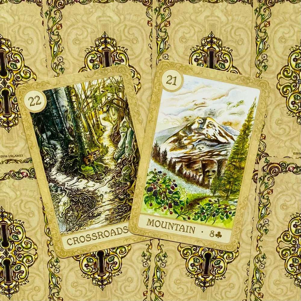 Us Games Systems Fairy Tale Lenormand Kortos Skardinėje Dėžutėje
