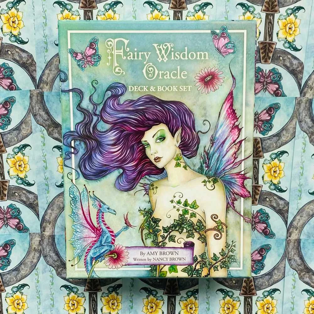 US Games Systems Fairy Wisdom Oracle Kortos Ir Knyga