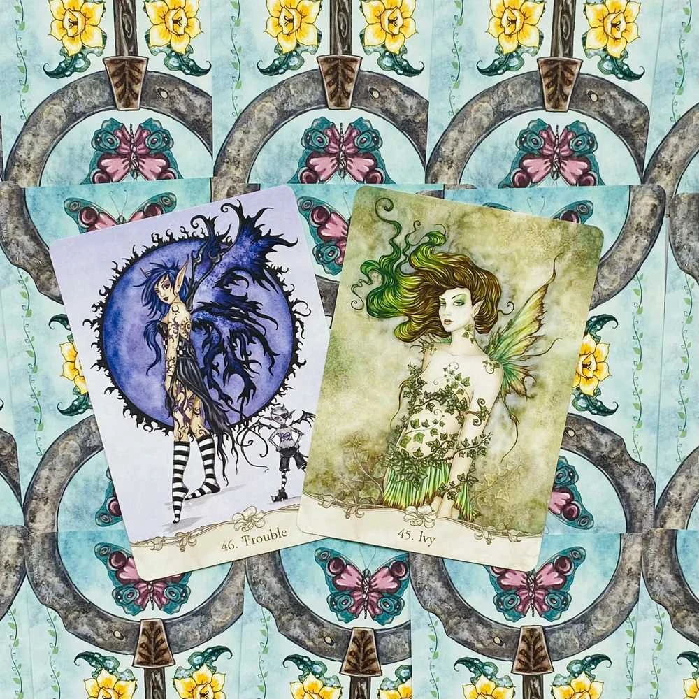 US Games Systems Fairy Wisdom Oracle Kortos Ir Knyga
