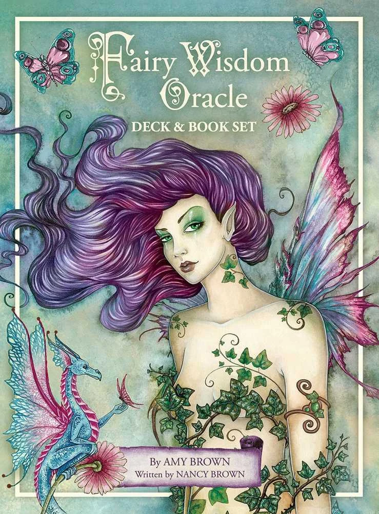 US Games Systems Fairy Wisdom Oracle Kortos Ir Knyga