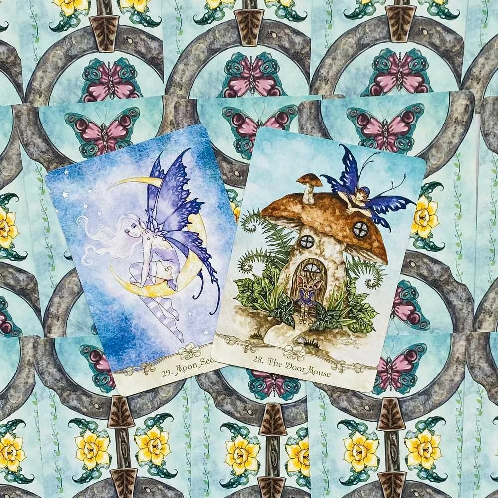 US Games Systems Fairy Wisdom Oracle Kortos Ir Knyga