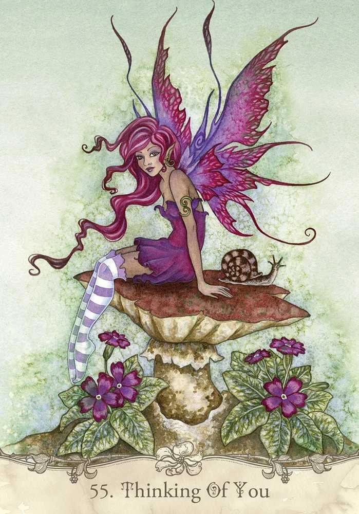 US Games Systems Fairy Wisdom Oracle Kortos Ir Knyga
