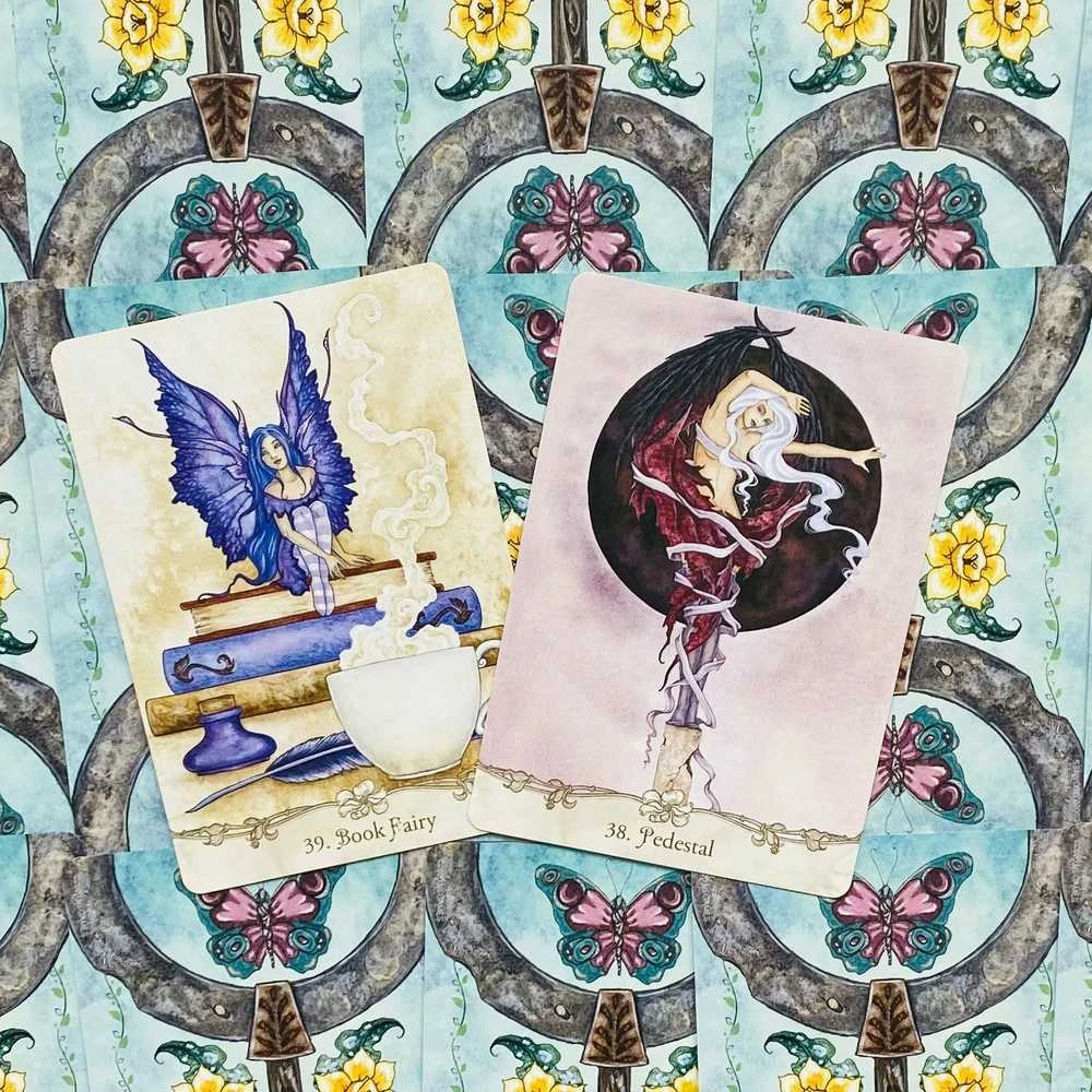 US Games Systems Fairy Wisdom Oracle Kortos Ir Knyga