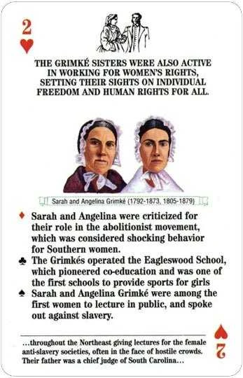 Us Games Systems Famous Women Of The Civil War Žaidimo Kortos