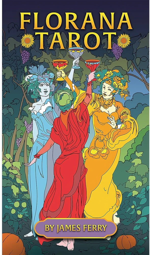 Us Games Systems Kolekcionuojamos Kortelės - Florana Tarot 78 Kortelės Su Gidu