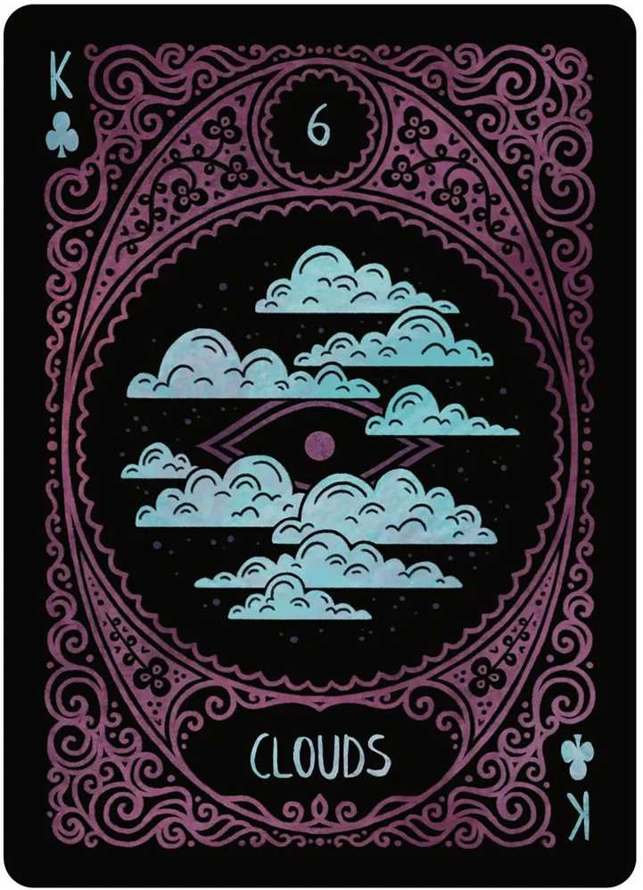 Us Games Systems Folk Art Lenormand liaudies meno būrimo kortos, spalvinga kaladė