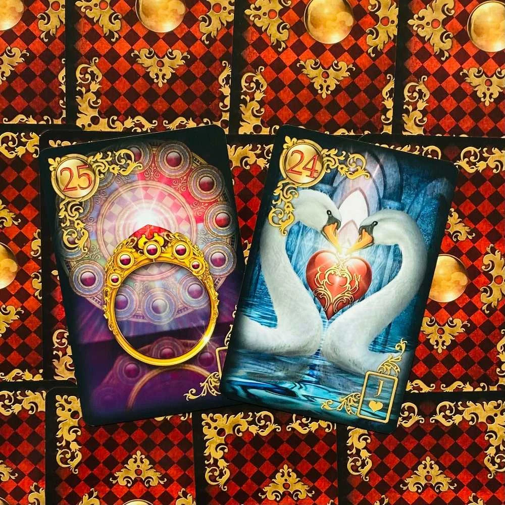 US Games Systems Gilded Reverie Lenormand Kortos