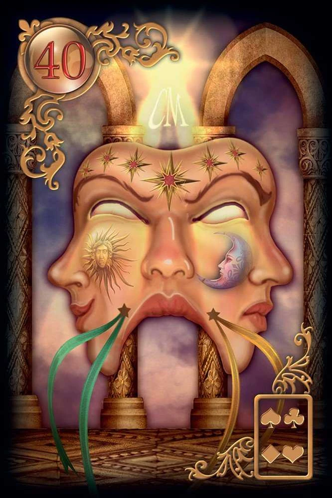 US Games Systems Gilded Reverie Lenormand Kortos