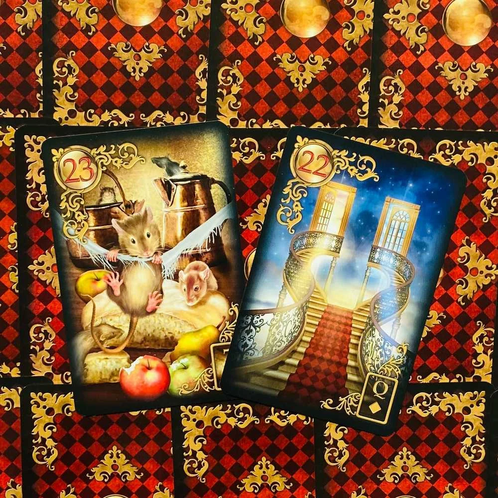 US Games Systems Gilded Reverie Lenormand Kortos