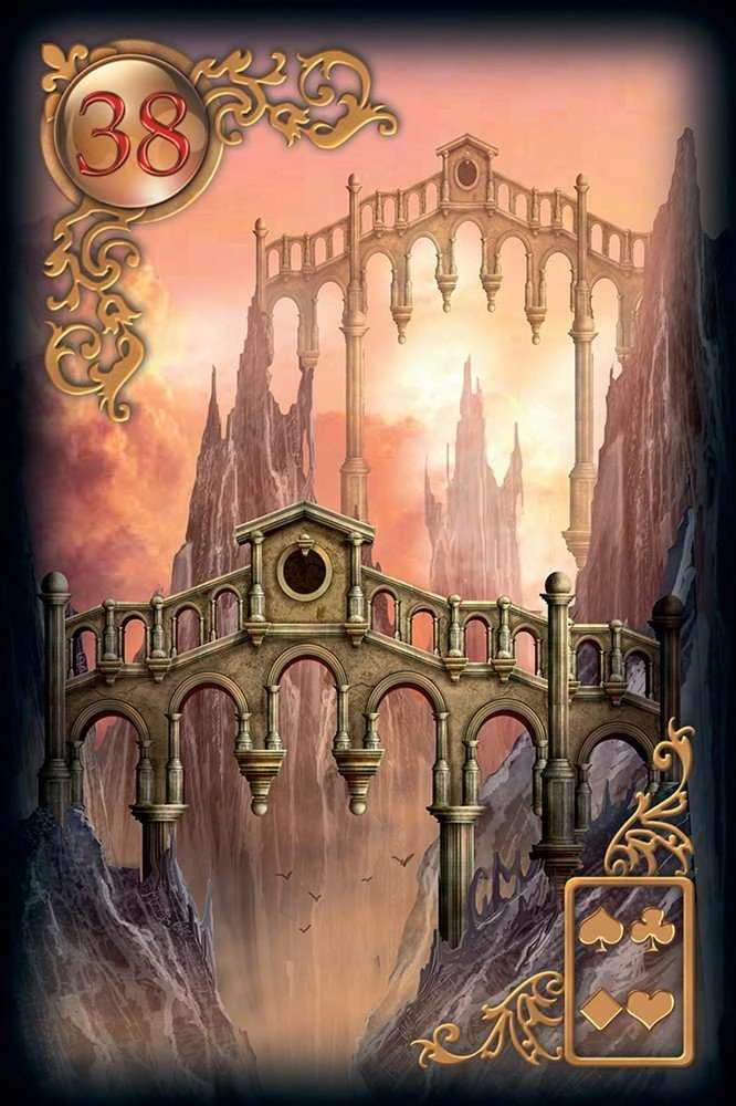 US Games Systems Gilded Reverie Lenormand Kortos