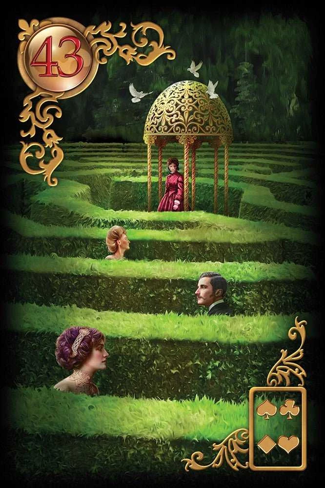 US Games Systems Gilded Reverie Lenormand Kortos