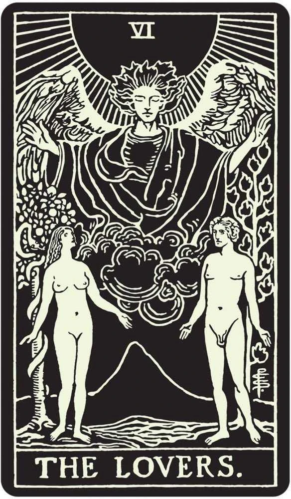 US Games Systems Glow In The Dark Tarot Kortos
