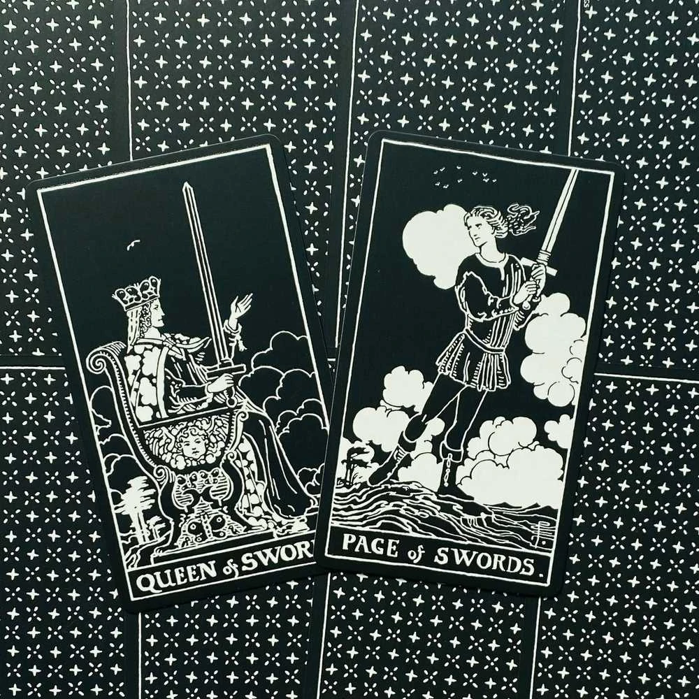US Games Systems Glow In The Dark Tarot Kortos