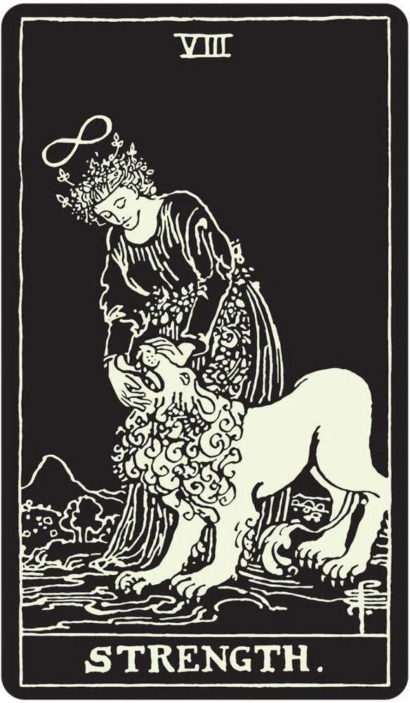 US Games Systems Glow In The Dark Tarot Kortos