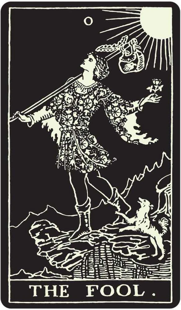 US Games Systems Glow In The Dark Tarot Kortos