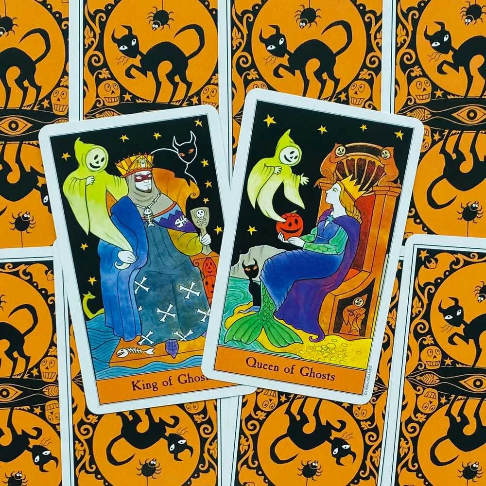 US Games Systems Halloween Skardinėje Dėžutėje Taro Kortos