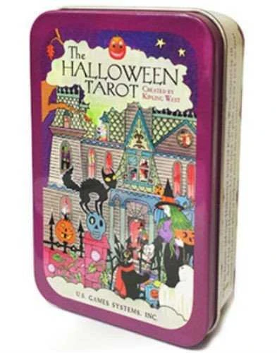 US Games Systems Halloween Skardinėje Dėžutėje Taro Kortos