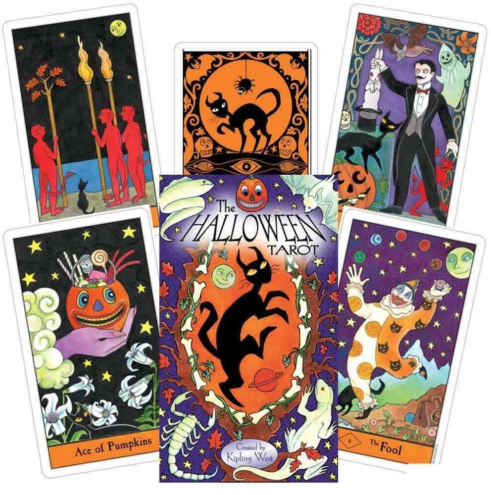 US Games Systems Halloween Taro kortos