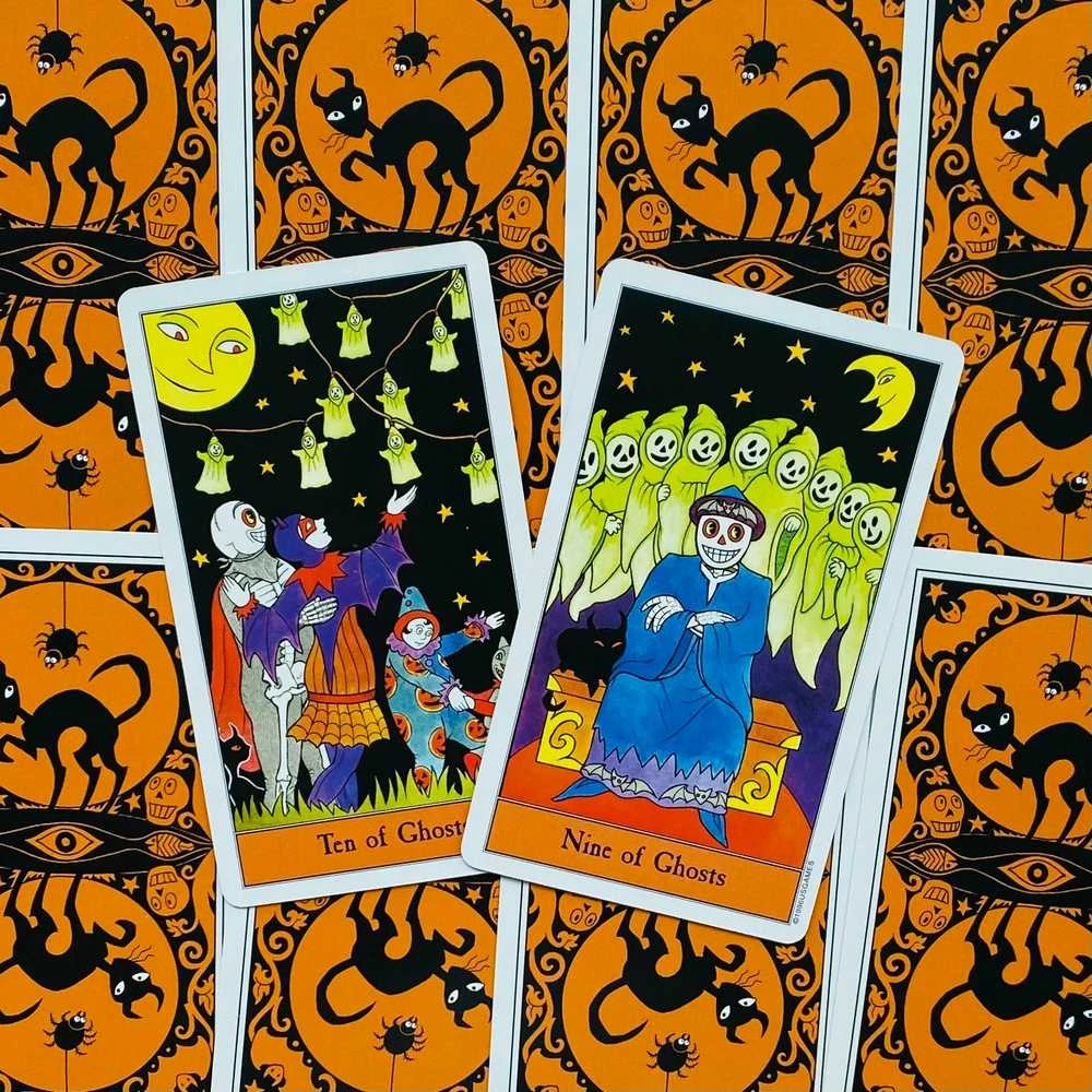 US Games Systems Halloween Taro kortos