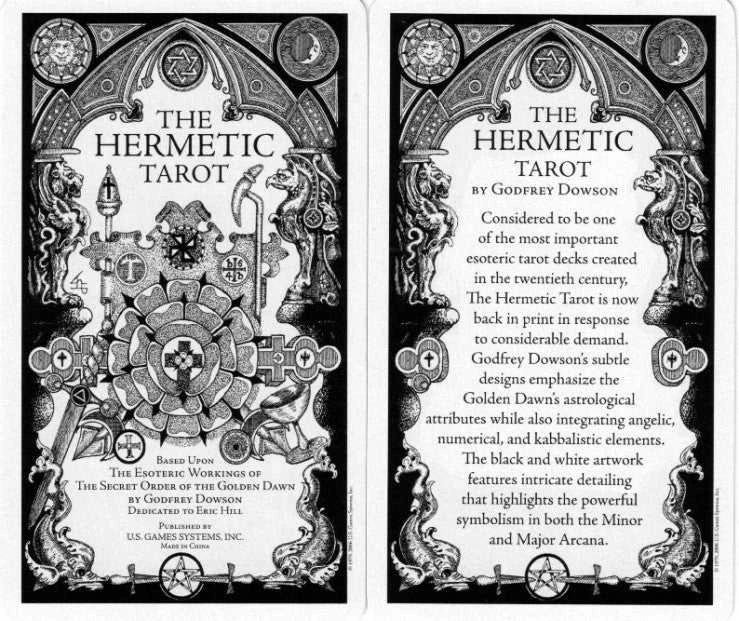 US Games Systems Hermetic Taro Kortos