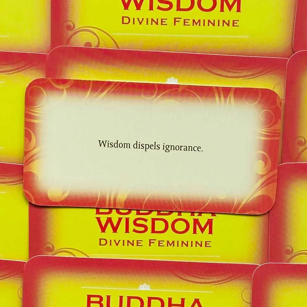 US Games Systems Inspirational Buddha Wisdom Divine Feminine Kortos