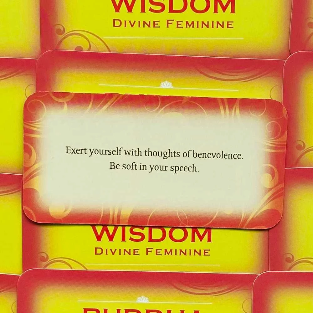 US Games Systems Inspirational Buddha Wisdom Divine Feminine Kortos