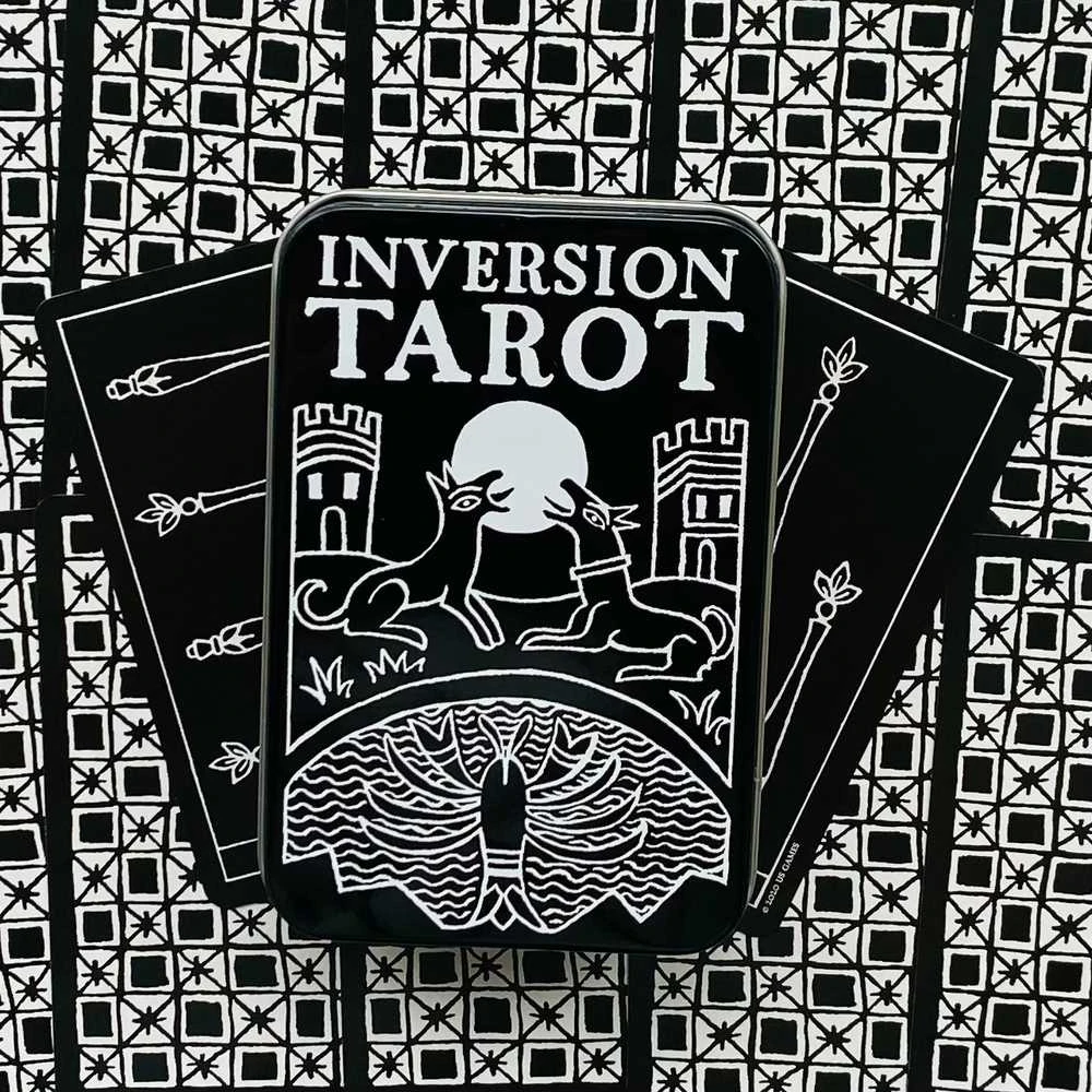 US Games Systems Inversion Taro Kortos Skardinėje Dėžutėje