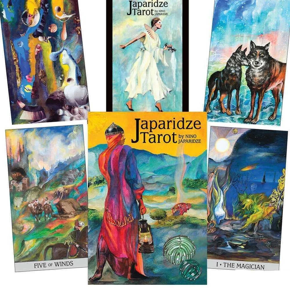 Us Games Systems Japaridze ir knyga Tarot kortos