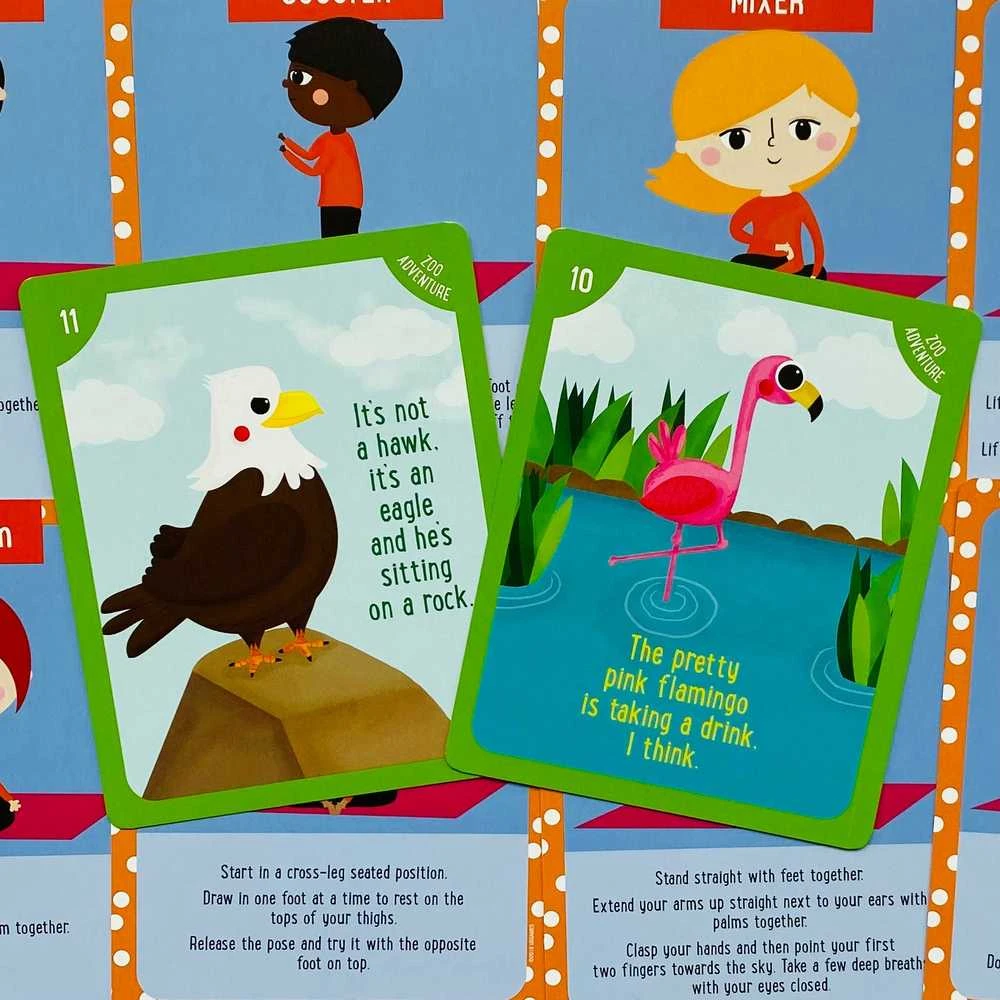 US Games Systems Kids Yoga Adventure Kortos