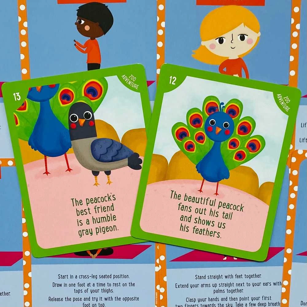 US Games Systems Kids Yoga Adventure Kortos