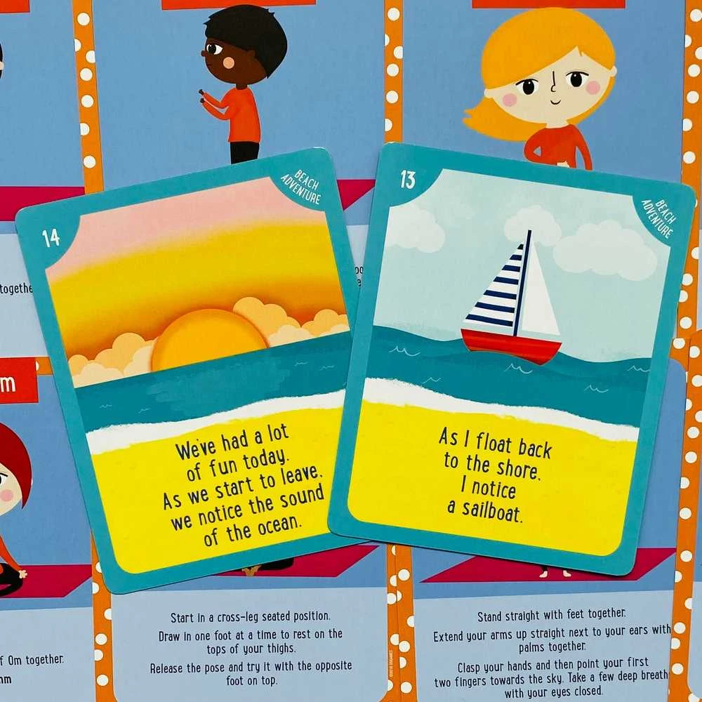 US Games Systems Kids Yoga Adventure Kortos