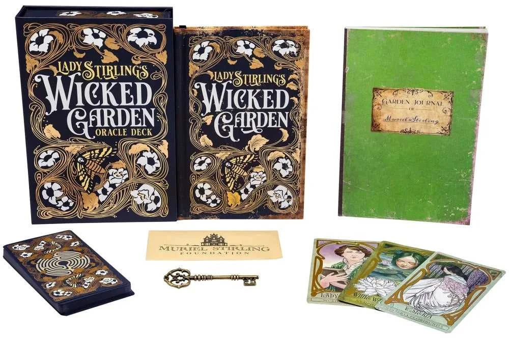 Us Games Systems Lady Stirling’s Wicked Garden orakulo kortos ir knyga – 32 kortų rinkinys