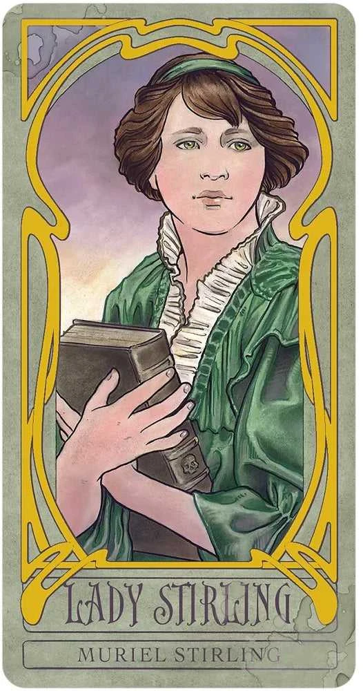 Us Games Systems Lady Stirling’s Wicked Garden orakulo kortos ir knyga – 32 kortų rinkinys