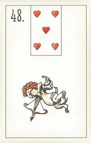US Games Systems Maybe Lenormand Kortos