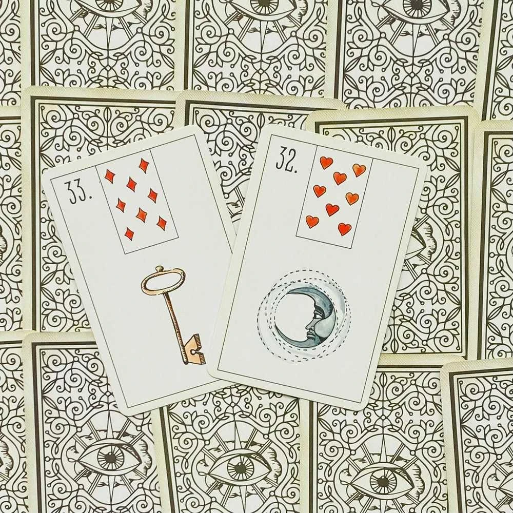 US Games Systems Maybe Lenormand Kortos