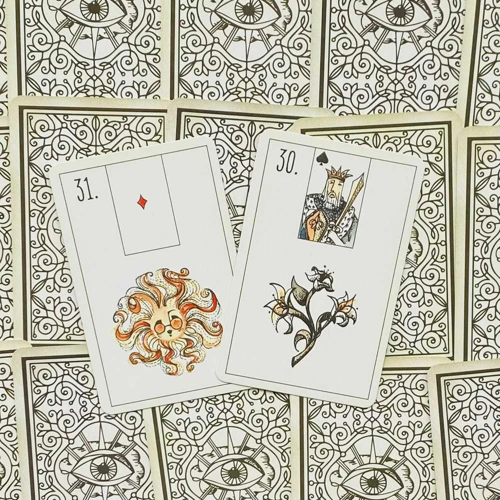 US Games Systems Maybe Lenormand Kortos